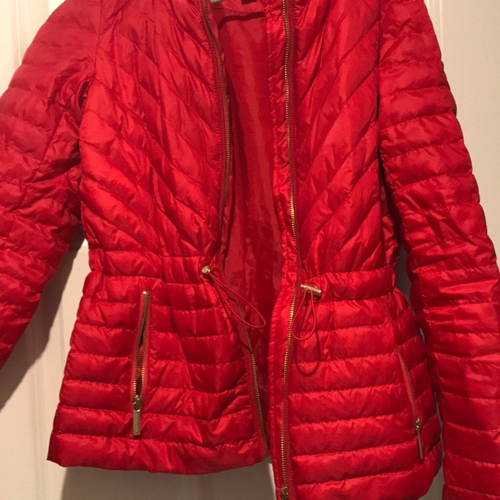 New Michael kors puffer red xs